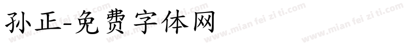 孙正字体转换