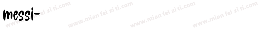 messi字体转换