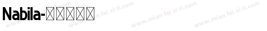 Nabila字体转换