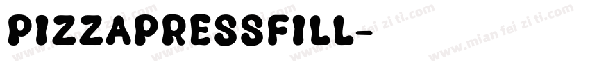 PizzaPressFill字体转换
