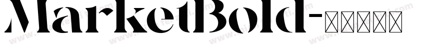 MarketBold字体转换
