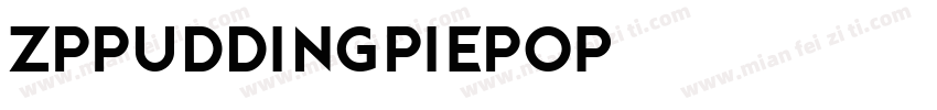 ZPPuddingPiePop字体转换