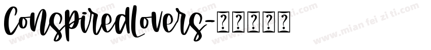 ConspiredLovers字体转换