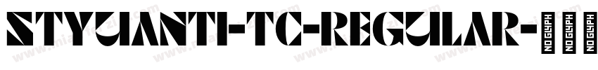 STYuanti-TC-Regular字体转换