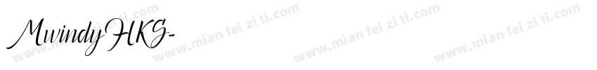 MwindyHKS字体转换