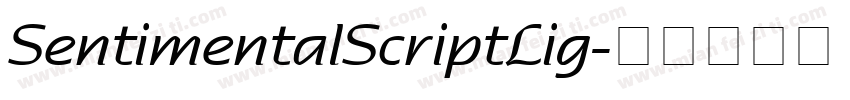 SentimentalScriptLig字体转换