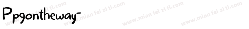 Ppgontheway字体转换