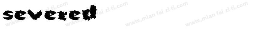 Severed字体转换