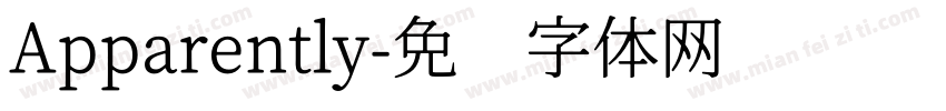 Apparently字体转换