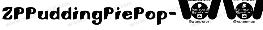 ZPPuddingPiePop字体转换