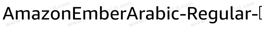 AmazonEmberArabic-Regular字体转换