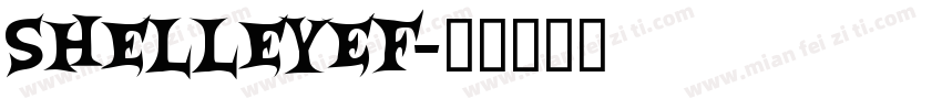 ShelleyEF字体转换