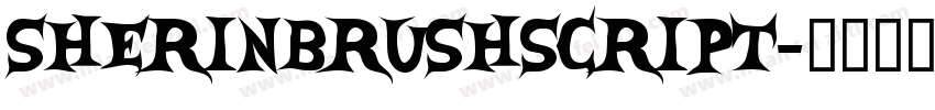 sherinbrushscript字体转换