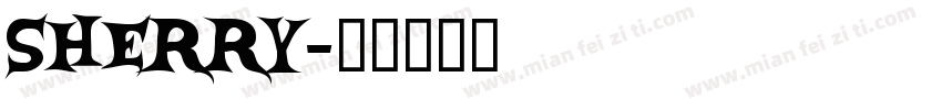 sherry字体转换
