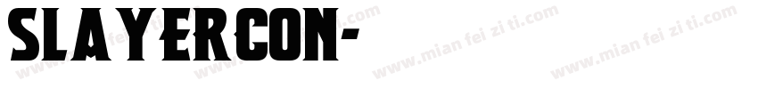 SlayerCon字体转换