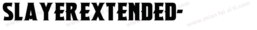 SlayerExtended字体转换