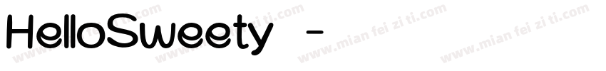 HelloSweety转换器字体转换