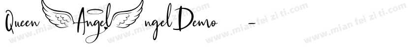 QueenAngelDemo字体字体转换