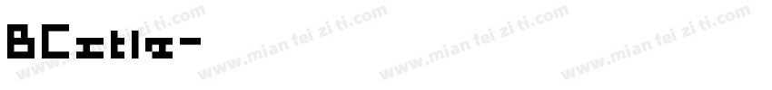 BCstle字体转换