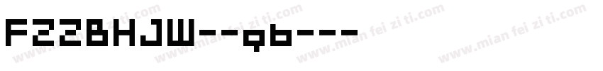 FZZBHJW--gb--字体转换