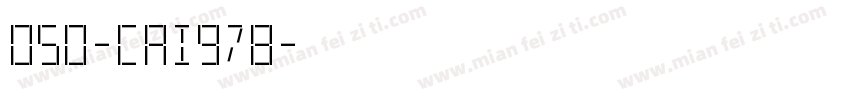 050-cai978字体转换
