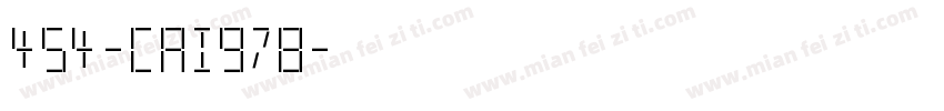 454-cai978字体转换