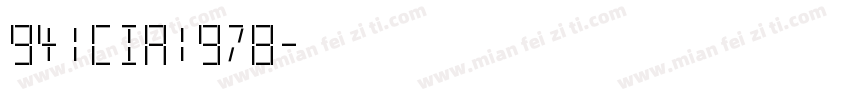 941CIA1978字体转换