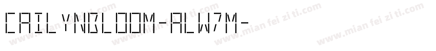 CailynBloom-ALw7m字体转换