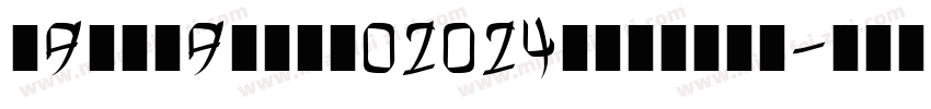 EnglandEuro2024Regular字体转换