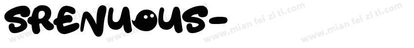 srenuous字体转换