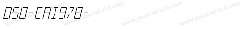 050-cai978字体转换