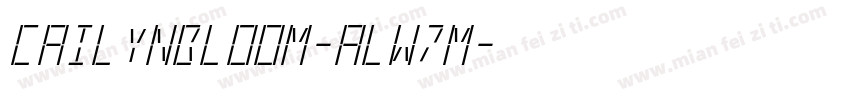 CailynBloom-ALw7m字体转换