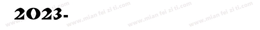 你2023字体转换