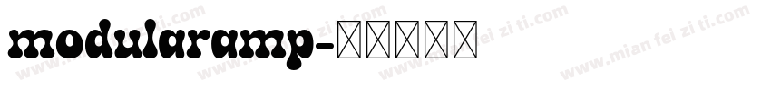 modularamp字体转换