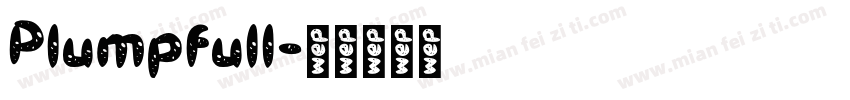 Plumpfull字体转换