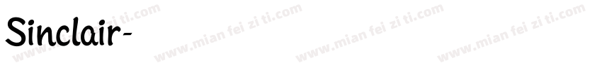 Sinclair字体转换