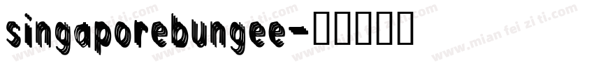 singaporebungee字体转换