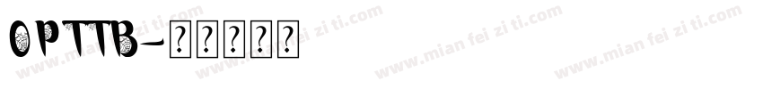 OPTTB字体转换