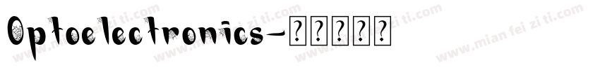 Optoelectronics字体转换