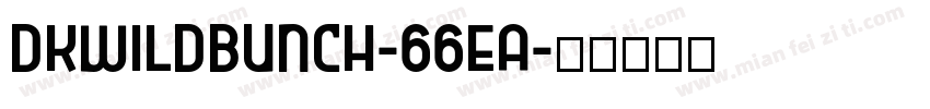 Dkwildbunch-66eA字体转换