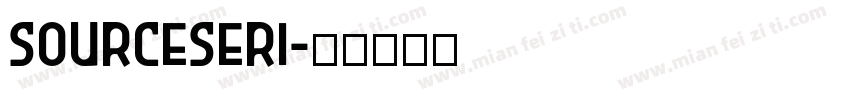 sourceSeri字体转换