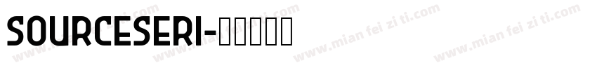 sourceSeri字体转换