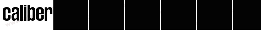 caliber字体转换