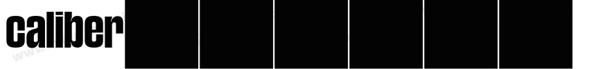 caliber字体转换