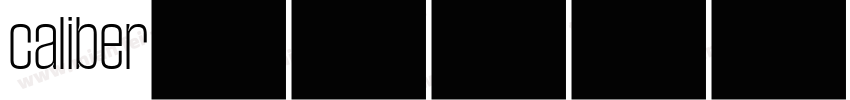 caliber字体转换