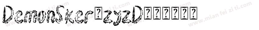DemonSker-zyzD字体转换