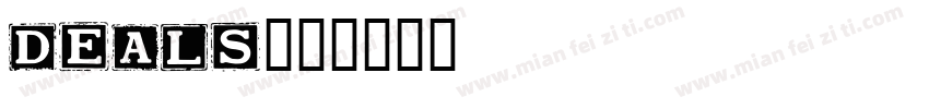 deals字体转换