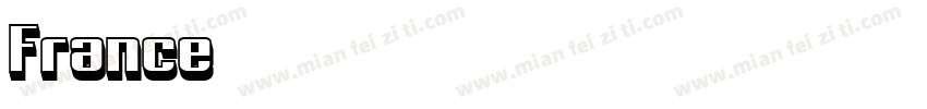 France字体转换