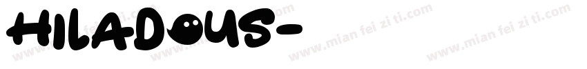 Hiladous字体转换