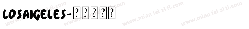 losaigeles字体转换